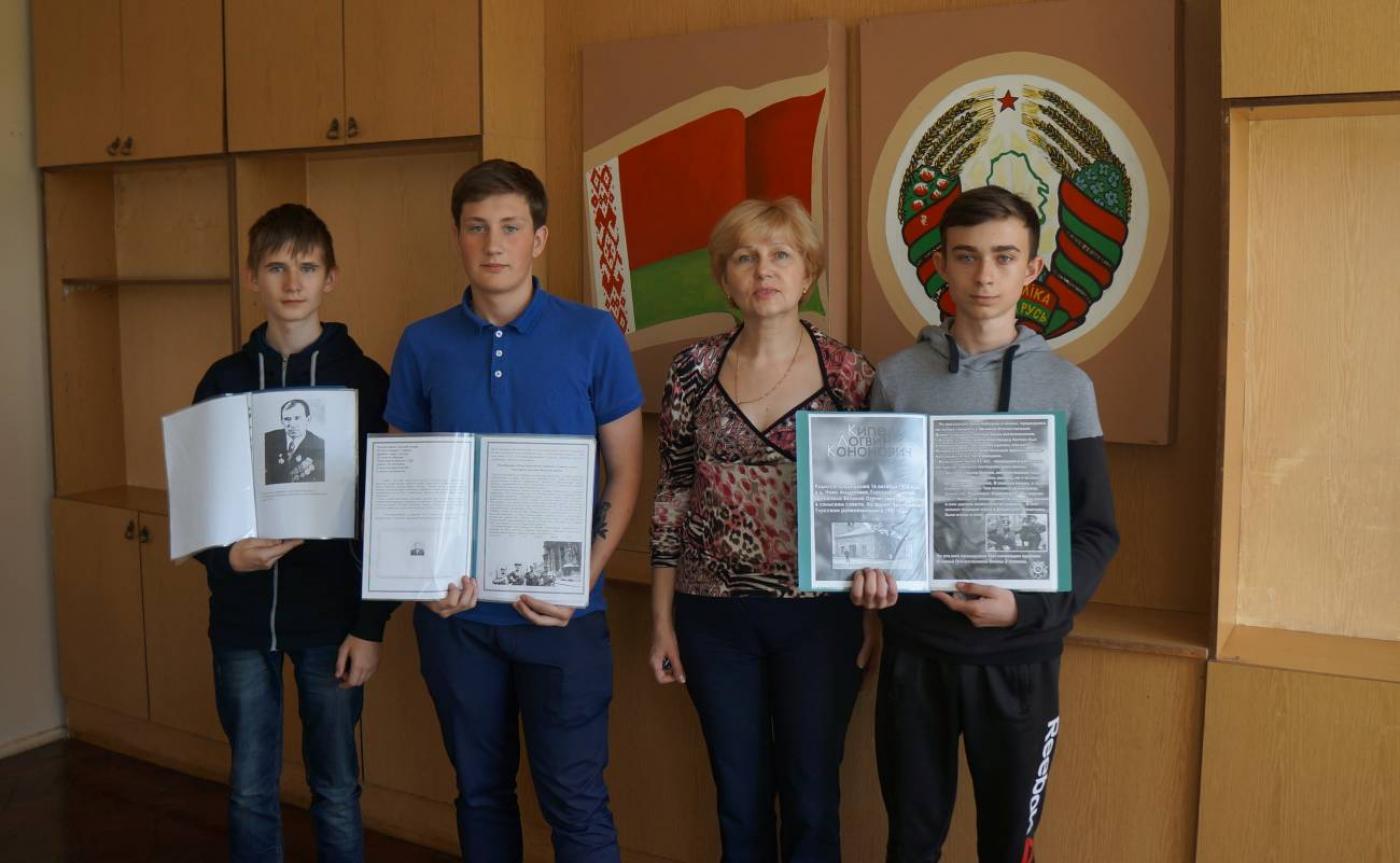 Прошёл конкурс творческих работ учащихся ко Дню Победы